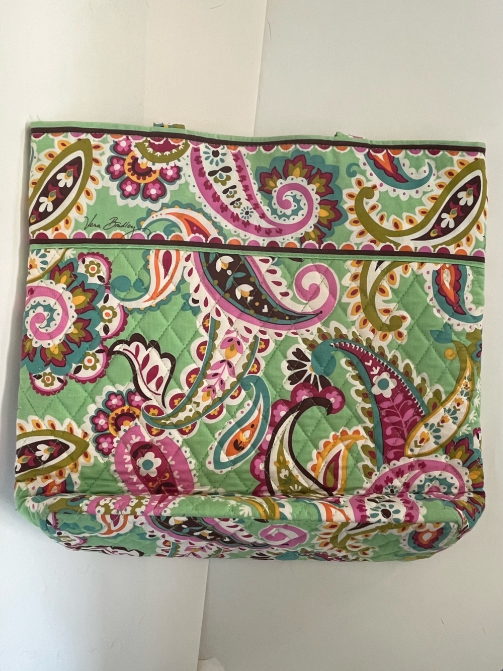 Vera Bradley Retired Tutti Frutti Everyday Quilted Tote- Excellent Condition! - Picture 15 of 15